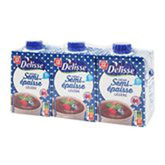 Crème légère semi-épaisse 18% MG