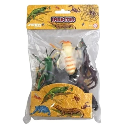 Jouet Sachet 8 Animaux Insecte