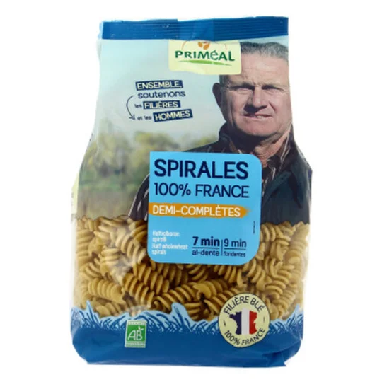 Spirales Demi-Complètes Bio