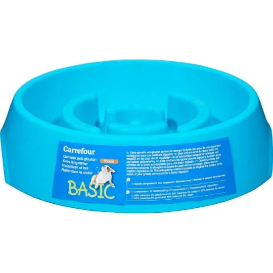 Gamelle pour chienanti-glouton