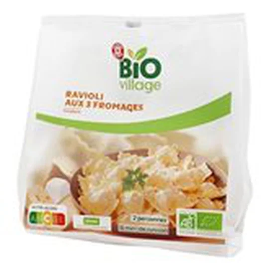 Raviolis aux 3 fromages Bio