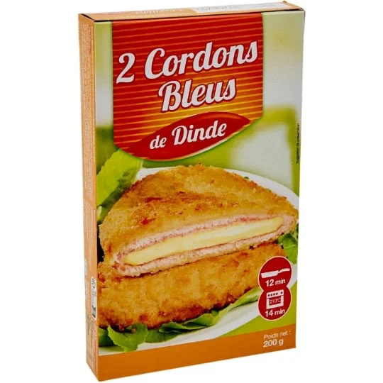 Cordons bleus de dinde