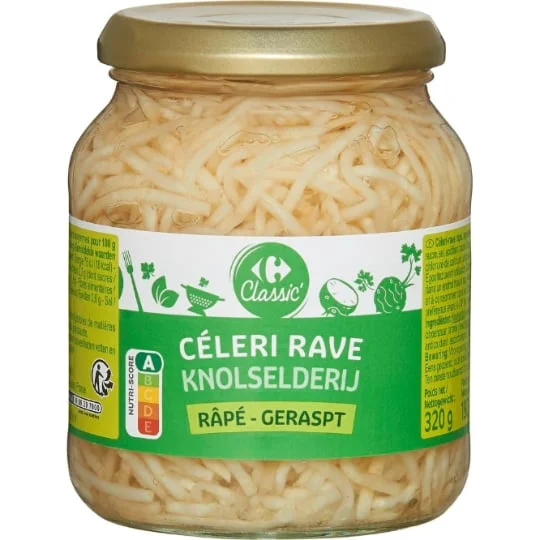 Céleri-rave râpé