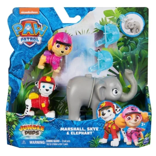 Pack 3Figurines Jungle Pups Pp