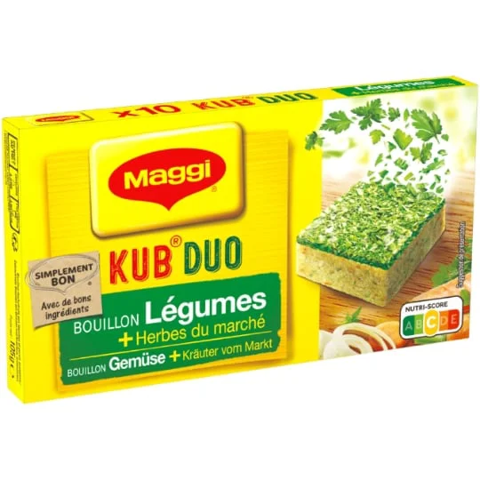 Bouillon légumes + herbes du marché