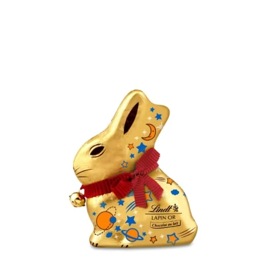 Chocolat au lait lapin de Pâques