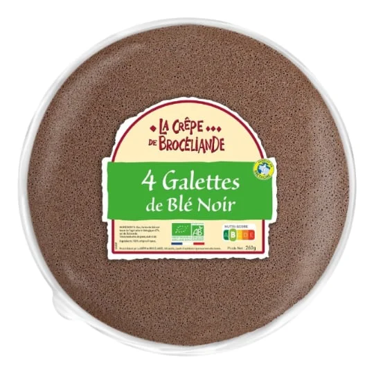 Galettes bio de blé noir