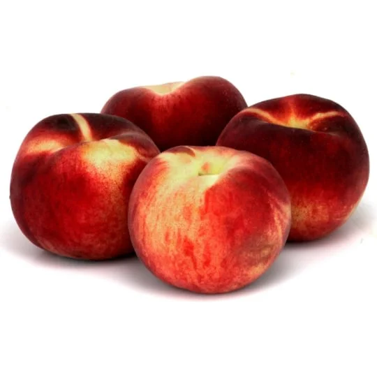 Pêches chair blanche vrac