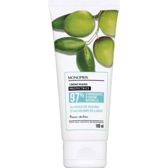 Crème mains hydratante protectrice peaux sèches