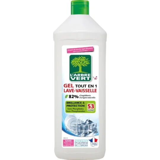 Gel lave-vaisselle tout en 1