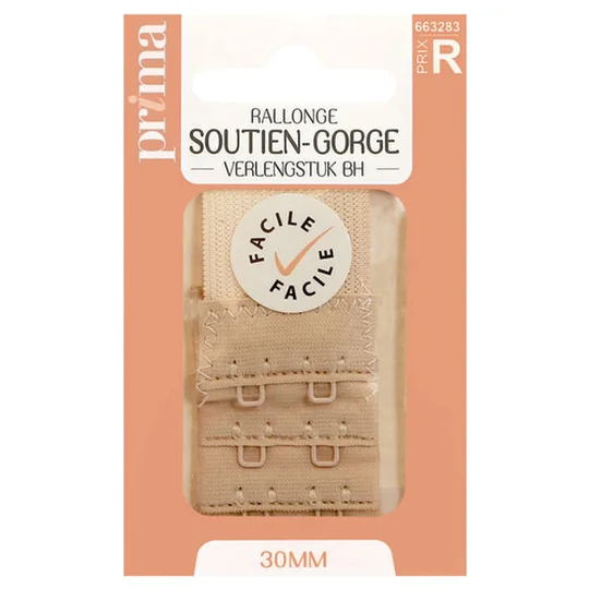 Rallonge Soutien Gorge Ecru 30mm
