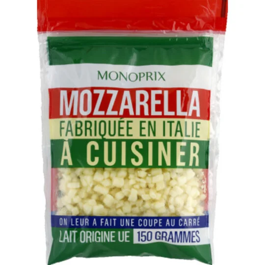 Mozzarella à cuisiner