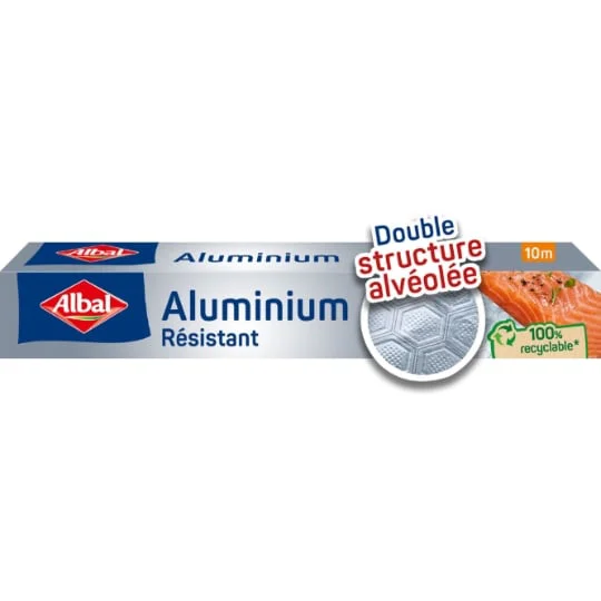 Papier aluminium 10 m