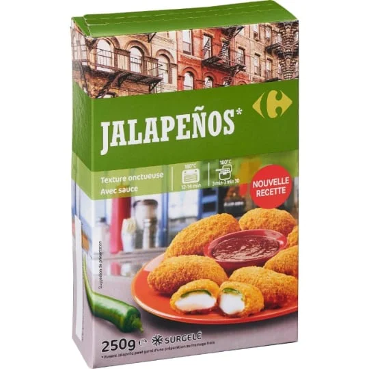 Jalapenos avec sauce