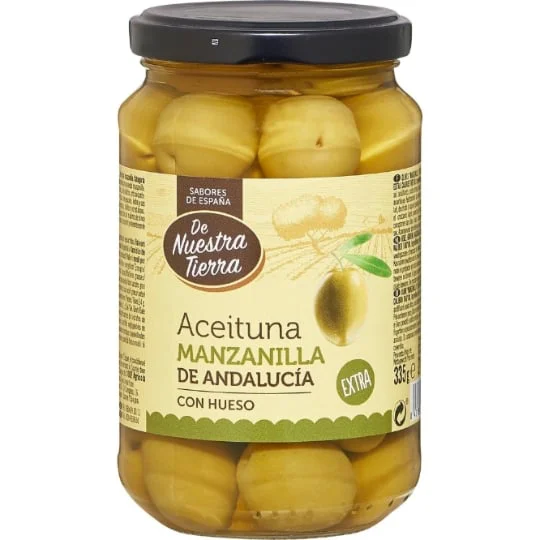 Olives vertes entières