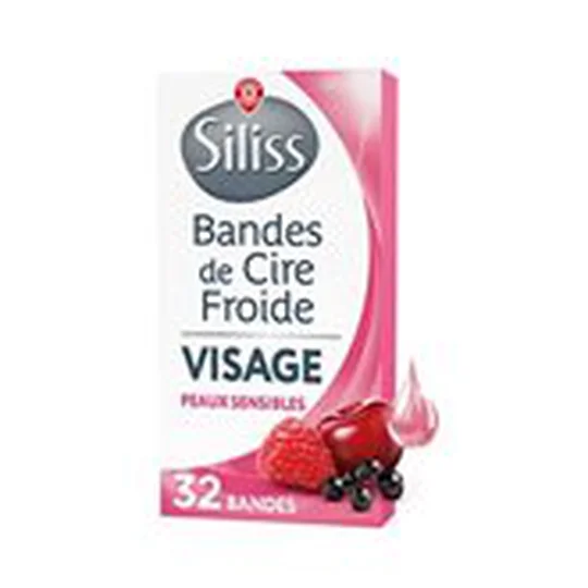 Bandes de cire froide Visage - x32