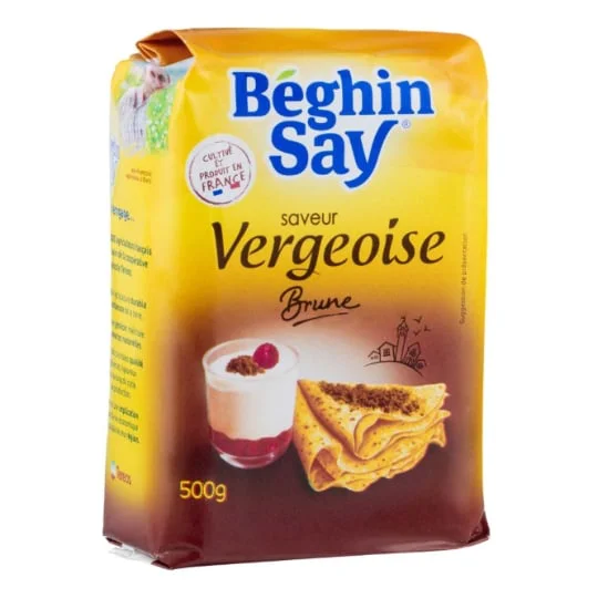 Sucre saveur vergeoise brune