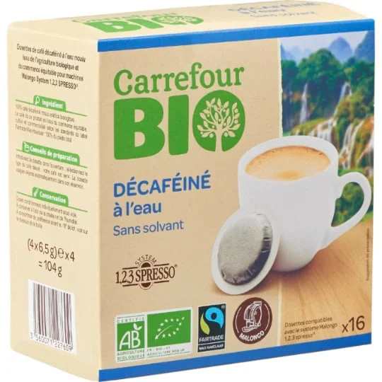 Café dosettes biologique et équitable