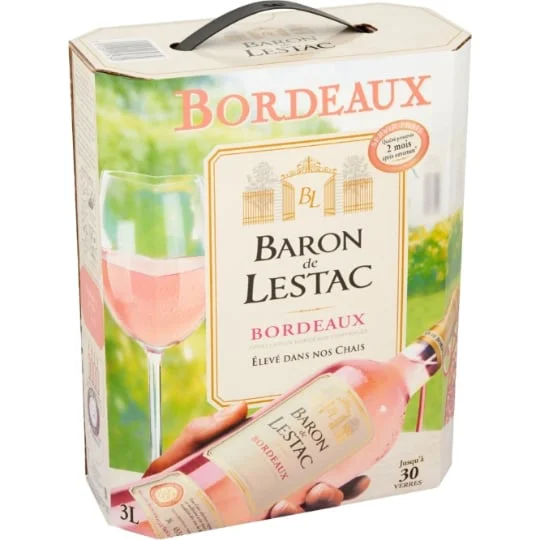 Vin Rosé Bordeaux Merlot - Cabernet Sauvignon - Cabernet Franc