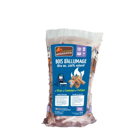 Bois d'allumage ultra sec 100% naturel