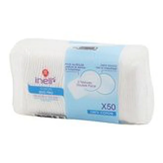 Cotons Duo Démaquillants Duo carré - Disques x50