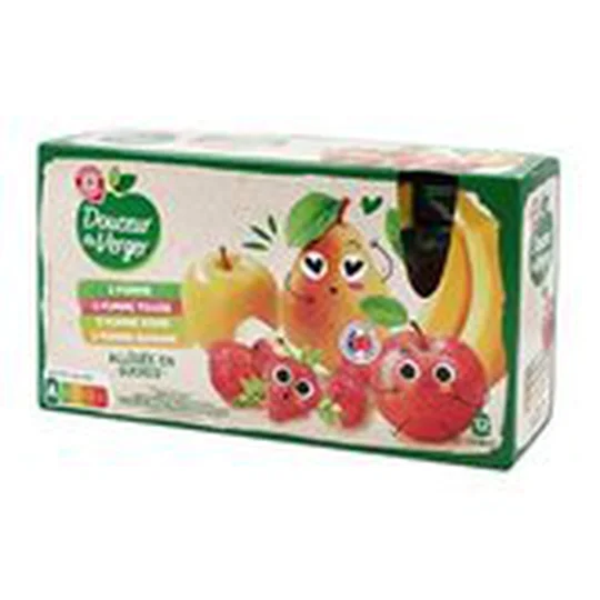 Compote allégée Douceur Verger Assortiment
