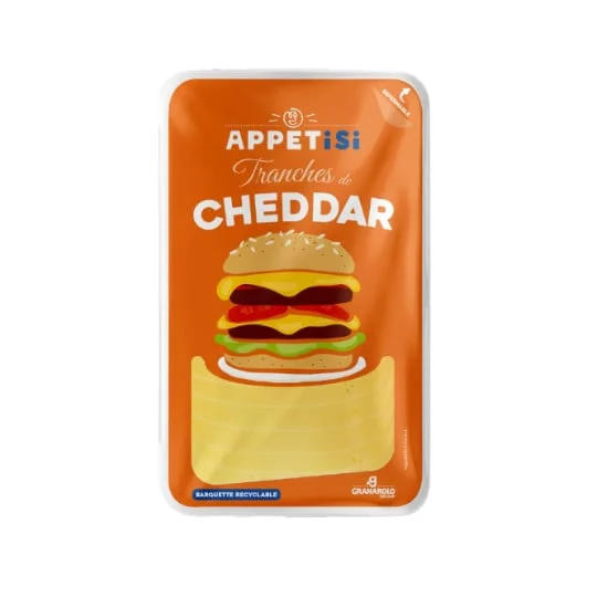 Cheddar en tranches