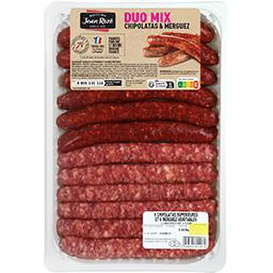 Duo Mix chipolatas & merguez