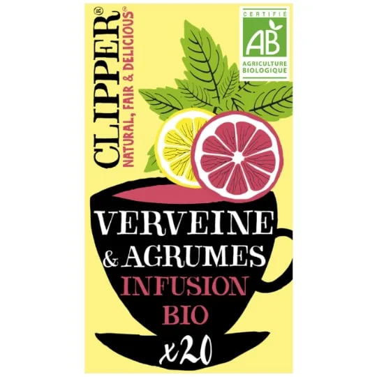 Infusion verveine agrumes