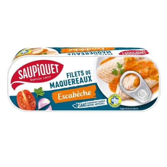 Filets de maquereaux sauce escabèche