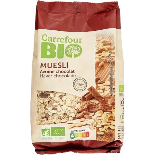 Céréales bio avoine chocolat