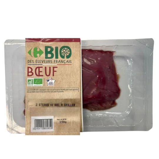 Viande bovine: steaks*** à griller