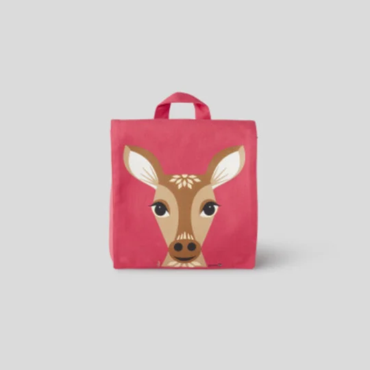 Coq en pate Sac à Dos imprimé Biche