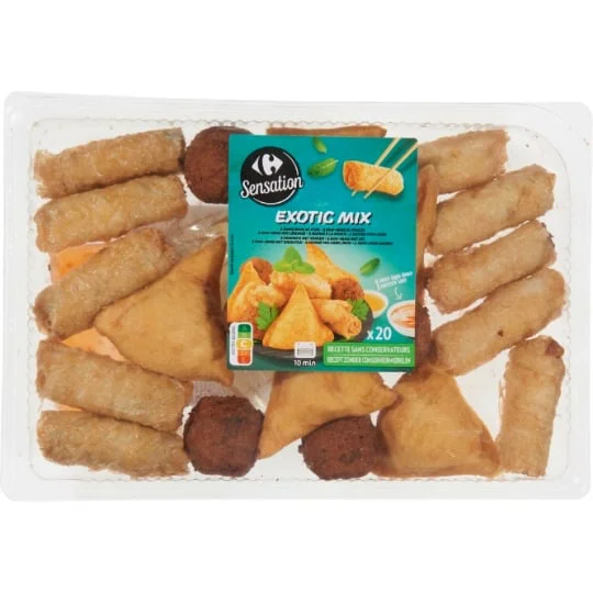 Plateau Exotic Mix + sauces