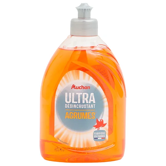 Liquide vaisselle flash désincrustant agrumes