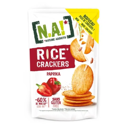 Rice Crackers A Paprika