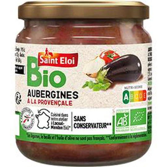 Aubergines à la provençale BIO