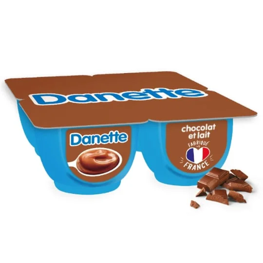 Crème dessert chocolat et lait