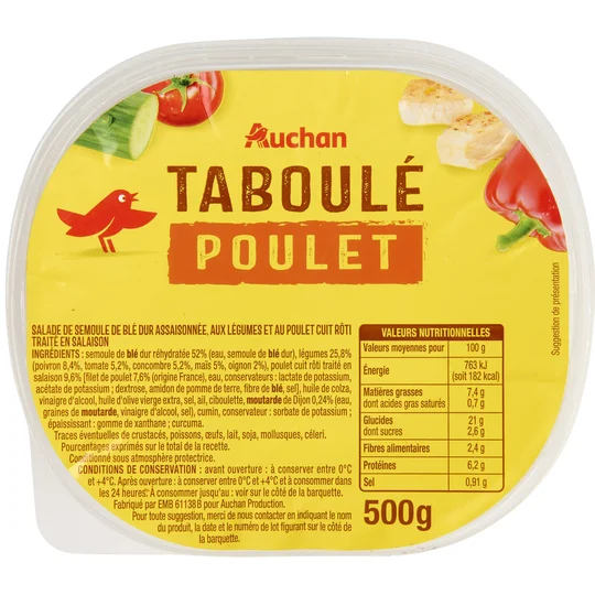 Taboulé au poulet