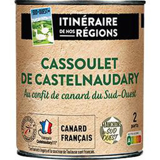 Cassoulet de Castelnaudary au confit de canard du Sud-Ouest