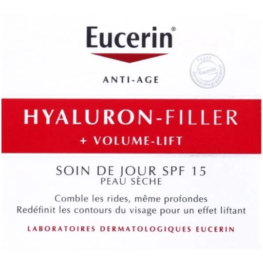 Soin crème de jour visage anti-âge hyaluron filler + volume lift