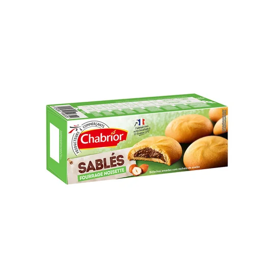 Sablés fourrage noisette