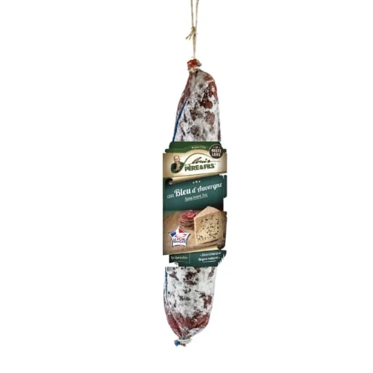 Saucisson sec au bleu d'Auvergne