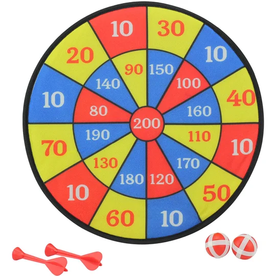 Jeu de fléchettes à scratch