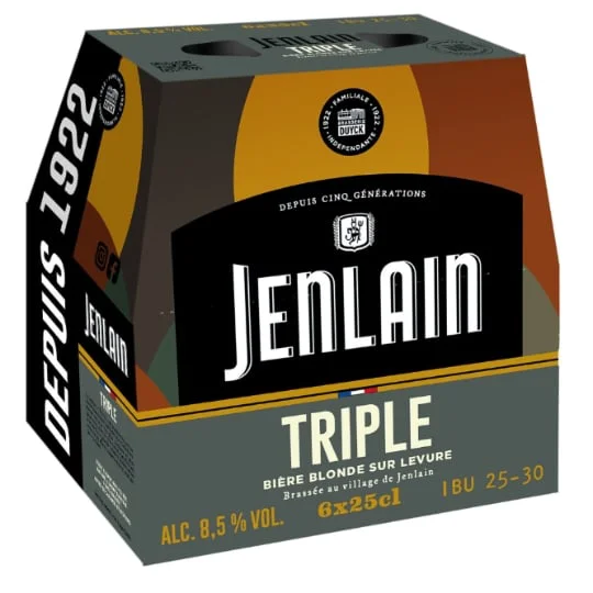 Bière blonde triple
