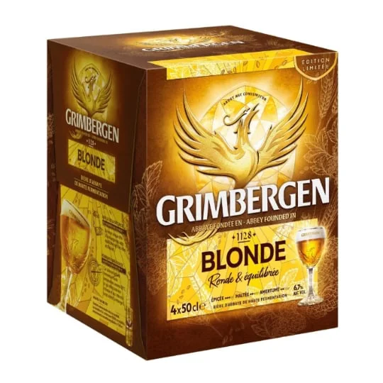 Bière Blonde 6.7% GRIMBERGEN