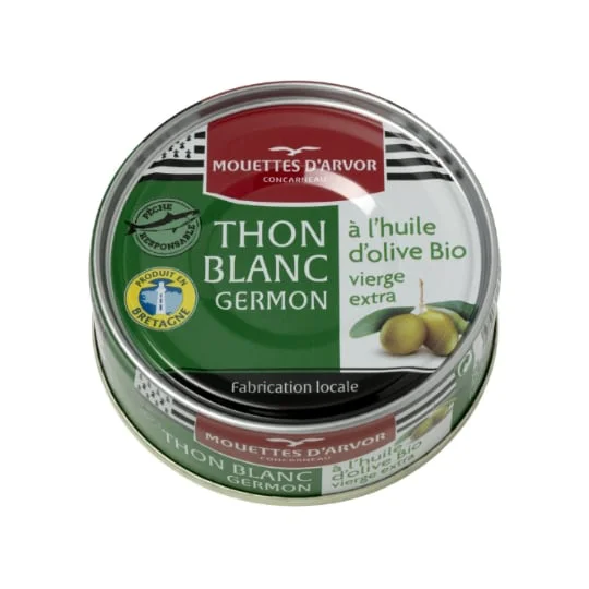 Thon blanc germon à l'huile d'olive Bio