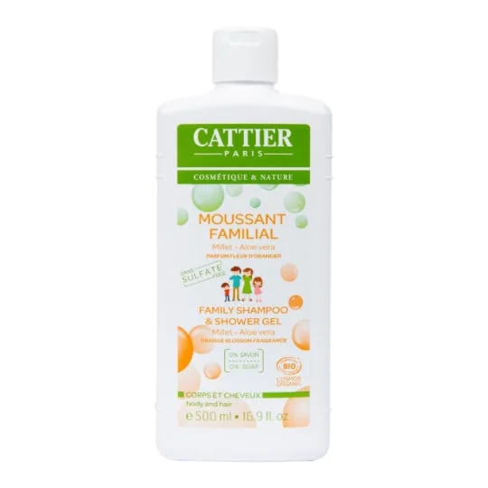 Gel moussant familial sans sulfates Bio