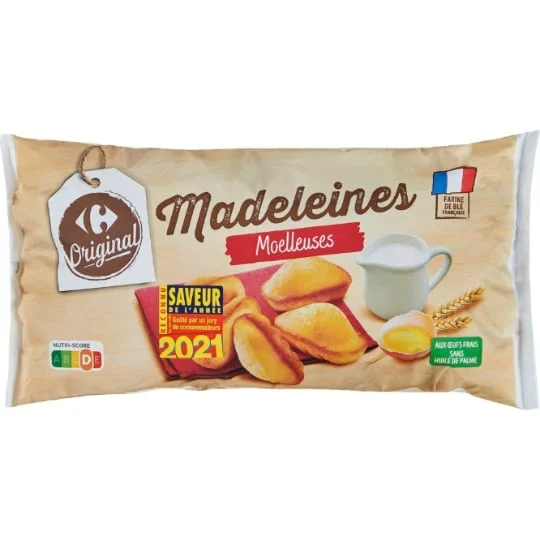 Madeleines moelleuses