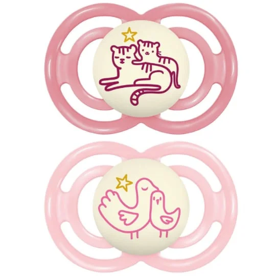 Tétines Nuit Animaux 18+ Mois